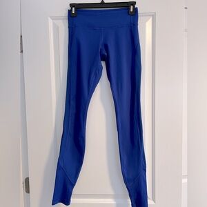 Lululemon running tights, blue, size 4